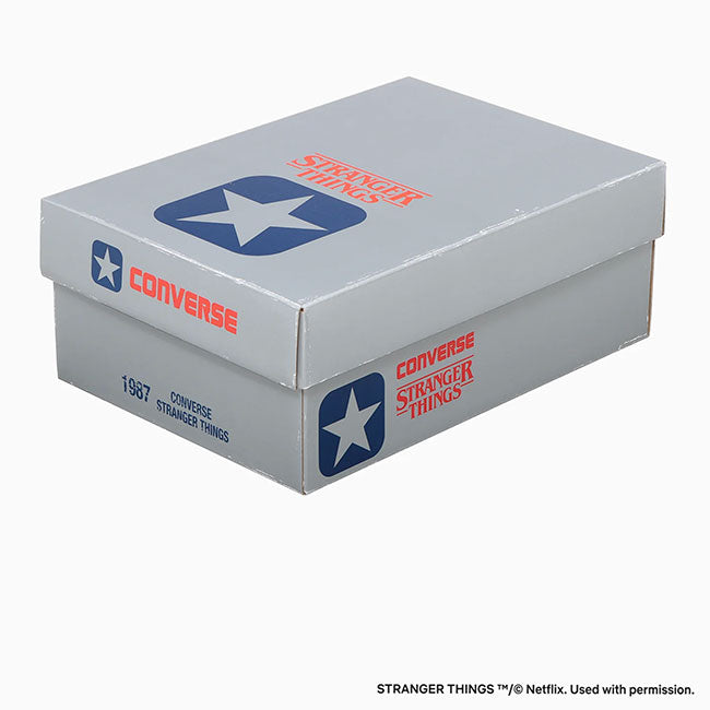 Converse × STRANGER THINGS 5 コンバース ストレンジャー・シングス デニム オールスター エイジド 87 31317330 コラボ ハイカット スニーカー シューズ メンズ レディース