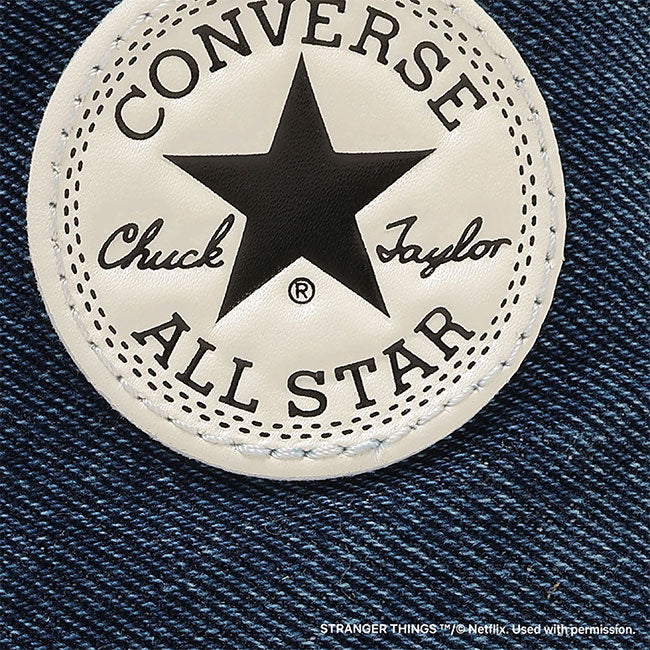 Converse × STRANGER THINGS 5 コンバース ストレンジャー・シングス デニム オールスター エイジド 87 31317330 コラボ ハイカット スニーカー シューズ メンズ レディース