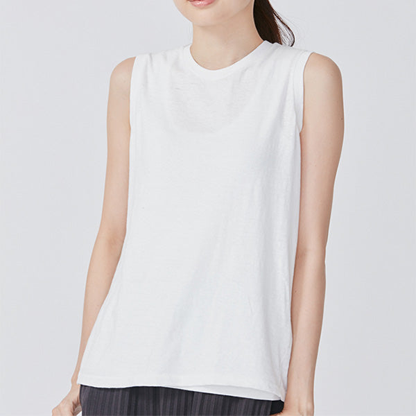 Filmelange フィルメランジェ ELENI エレニ ノースリーブTシャツ カットソー タンクトップ 日本製 (レディース)