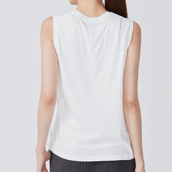 Filmelange フィルメランジェ ELENI エレニ ノースリーブTシャツ カットソー タンクトップ 日本製 (レディース)