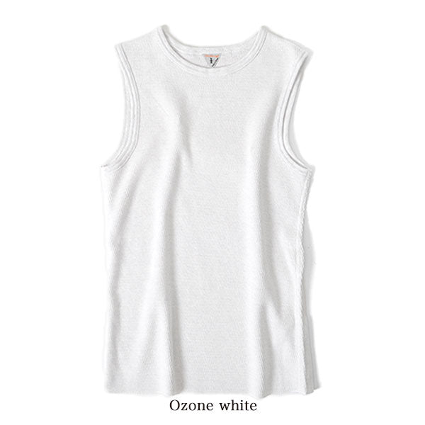 Filmelange フィルメランジェ DARIN ダリン ノースリーブTシャツ サーマル カットソー タンクトップ 日本製 (レディース)