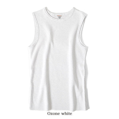 Filmelange フィルメランジェ DARIN ダリン ノースリーブTシャツ サーマル カットソー タンクトップ 日本製 (レディース)