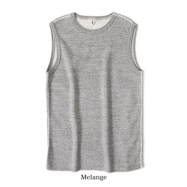 Filmelange フィルメランジェ DARIN ダリン ノースリーブTシャツ サーマル カットソー タンクトップ 日本製 (レディース)