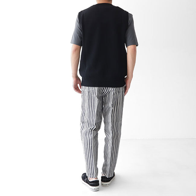 Still by Hand スティルバイハンド 綿麻 ニットベスト KN0492 リネン (メンズ)