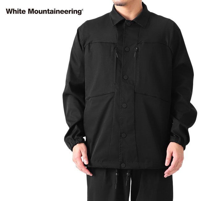 White Mountaineering STRETCHED TWILLED COACH JACKET WM2173207