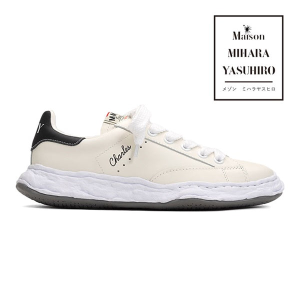 Maison MIHARA YASUHIRO メゾンミハラヤスヒロ CHARLES チャールズ レザー スニーカー A12FW701