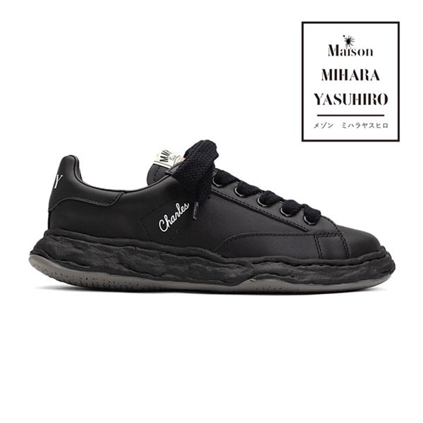 Maison MIHARA YASUHIRO メゾンミハラヤスヒロ CHARLES チャールズ レザー スニーカー A12FW701