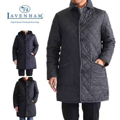LAVENHAM ラベンハム フード付き キルティングコート グリンステッド GRINSTEAD キルティングジャケット (メンズ)