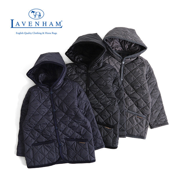 LAVENHAM ラベンハム フード付き キルティングジャケット ネイランド NAYLAND KIDS (キッズ)