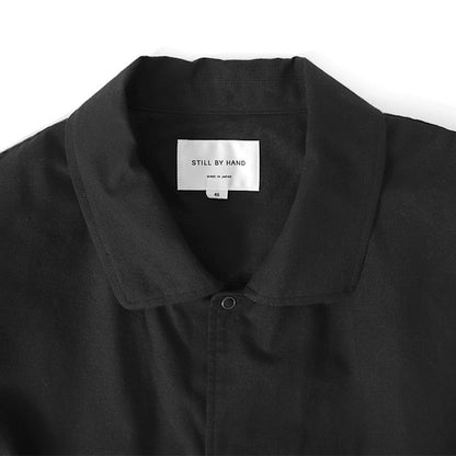 STILL BY HAND スティルバイハンド フランネル ワイドシャツジャケット SH03223 コーチジャケット 長袖シャツ メンズ