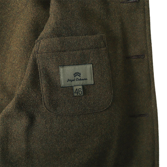 Nigel Cabourn ナイジェル ケーボン ホースハイド カナディアン ワーク レザージャケット 8041009nigelcabourn メンズ