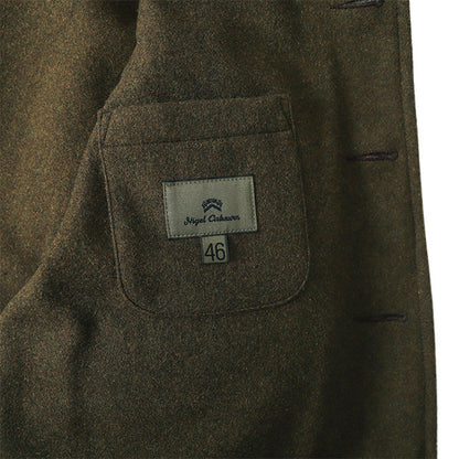 Nigel Cabourn ナイジェル ケーボン ホースハイド カナディアン ワーク レザージャケット 8041009nigelcabourn メンズ