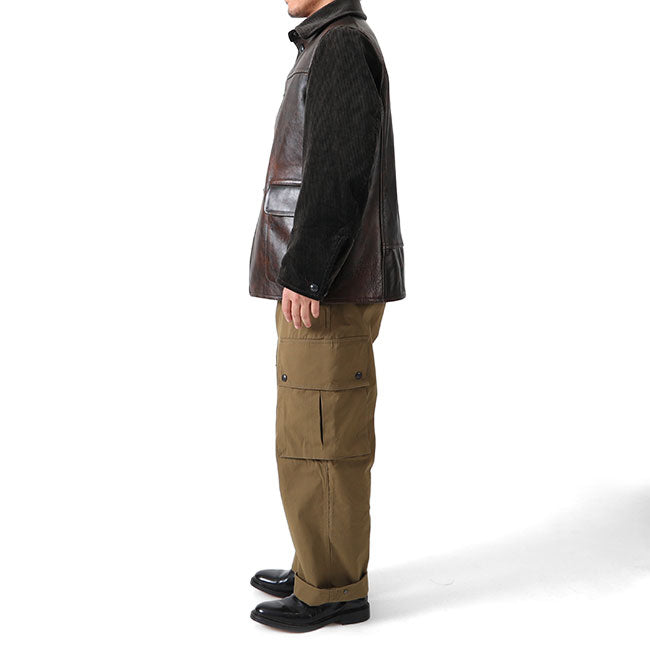 Nigel Cabourn ナイジェル ケーボン ホースハイド カナディアン ワーク レザージャケット 8041009nigelcabourn メンズ
