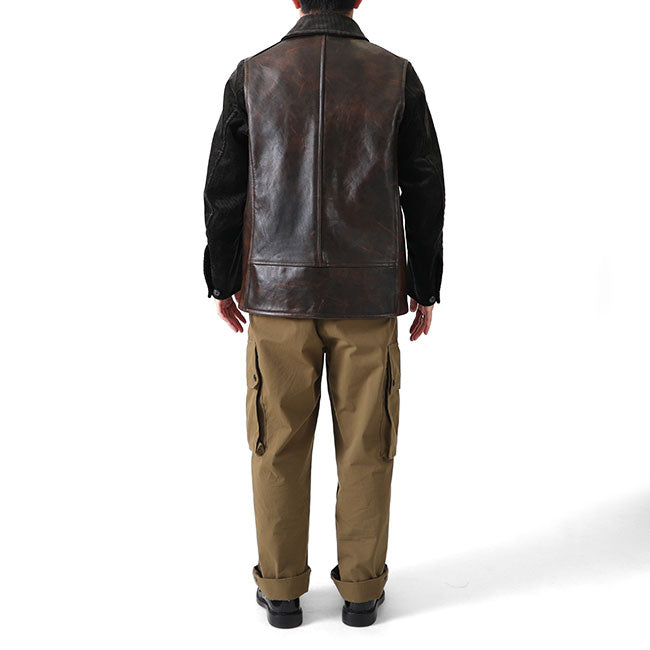 Nigel Cabourn ナイジェル ケーボン ホースハイド カナディアン ワーク レザージャケット 8041009nigelcabourn メンズ