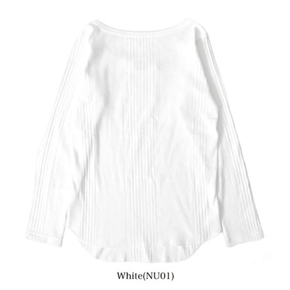 Traditional Weatherwear トラディショナルウェザーウェア BASIC RIB R/N PO ラウンドネック カットソー L192MJPO0229NU ロンT レディース