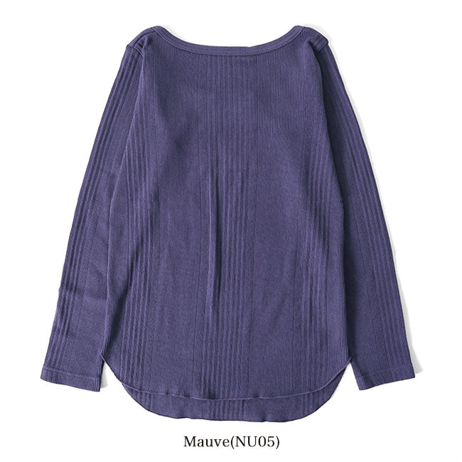 Traditional Weatherwear トラディショナルウェザーウェア BASIC RIB R/N PO ラウンドネック カットソー L192MJPO0229NU ロンT レディース