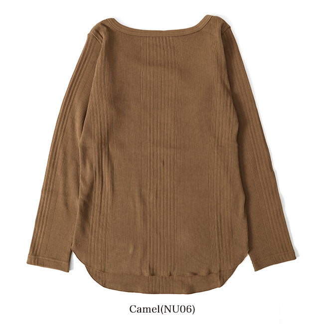 Traditional Weatherwear トラディショナルウェザーウェア BASIC RIB R/N PO ラウンドネック カットソー L192MJPO0229NU ロンT レディース