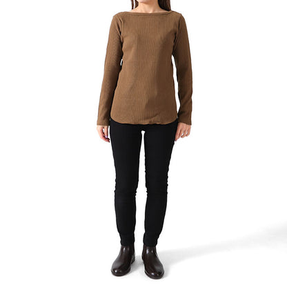 Traditional Weatherwear トラディショナルウェザーウェア BASIC RIB R/N PO ラウンドネック カットソー L192MJPO0229NU ロンT レディース