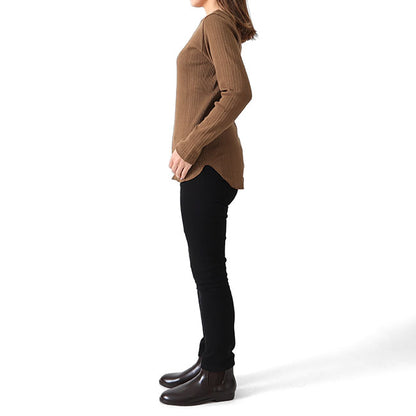 Traditional Weatherwear トラディショナルウェザーウェア BASIC RIB R/N PO ラウンドネック カットソー L192MJPO0229NU ロンT レディース