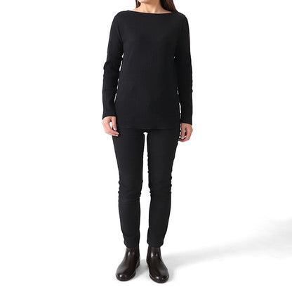 Traditional Weatherwear トラディショナルウェザーウェア BASIC RIB R/N PO ラウンドネック カットソー L192MJPO0229NU ロンT レディース