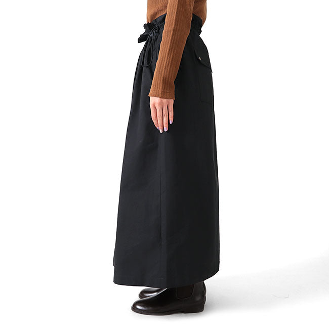 Traditional Weatherwear トラディショナルウェザーウェア ハイウエスト ギャザースカート L192CFSK0052NC レディース