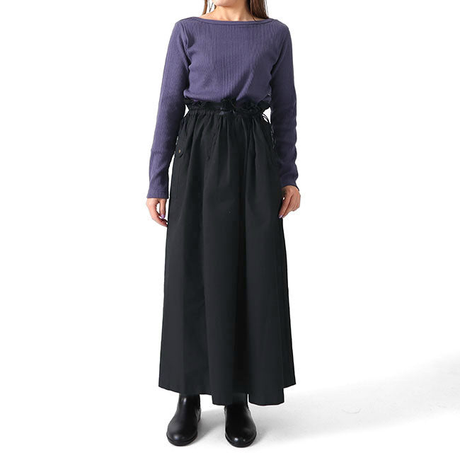 Traditional Weatherwear トラディショナルウェザーウェア ハイウエスト ギャザースカート L192CFSK0052NC レディース
