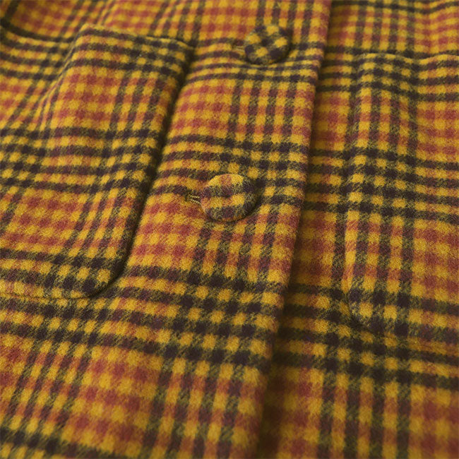 Traditional Weatherwear トラディショナルウェザーウェア MATLOCK チェック柄 ノーカラーコート L192APFCO0113BM レディース