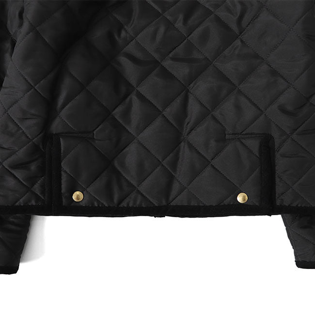 Traditional Weatherwear トラディショナルウェザーウェア ARKLEY アークリー ノーカラー 裏ボア ショートキルティングジャケット L192APQCO0050EQ レディース