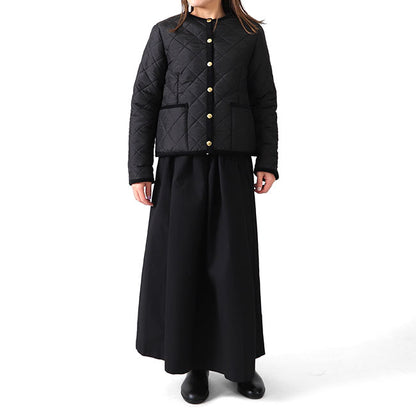 Traditional Weatherwear トラディショナルウェザーウェア ARKLEY アークリー ノーカラー 裏ボア ショートキルティングジャケット L192APQCO0050EQ レディース