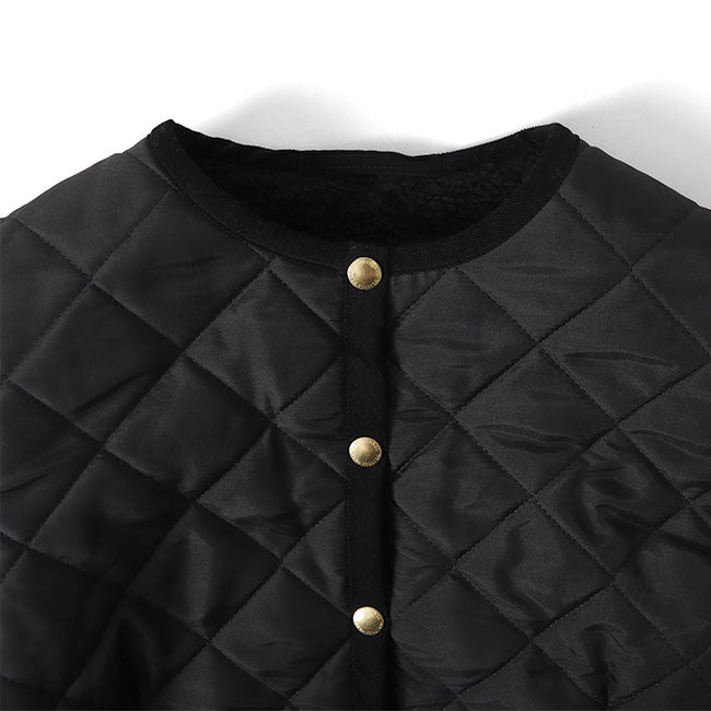 Traditional Weatherwear トラディショナルウェザーウェア ARKLEY アークリー ノーカラー 裏ボア ショートキルティングジャケット L192APQCO0050EQ レディース