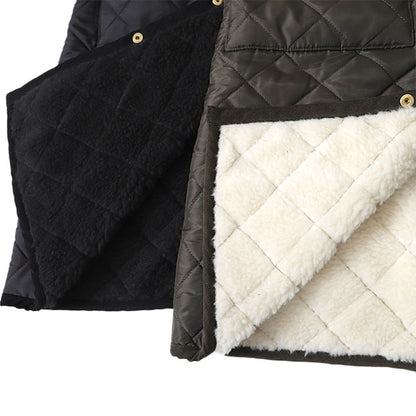 Traditional Weatherwear トラディショナルウェザーウェア 裏ボア ノーカラー キルティングコート L192APQC0098EQ レディース