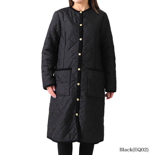 Traditional Weatherwear トラディショナルウェザーウェア 裏ボア ノーカラー キルティングコート L192APQC0098EQ レディース