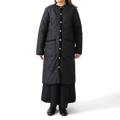 Traditional Weatherwear トラディショナルウェザーウェア 裏ボア ノーカラー キルティングコート L192APQC0098EQ レディース