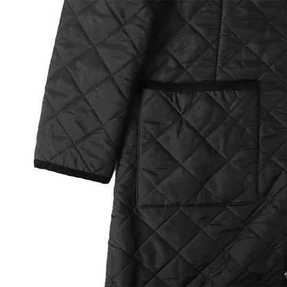 Traditional Weatherwear トラディショナルウェザーウェア 裏ボア ノーカラー キルティングコート L192APQC0098EQ レディース