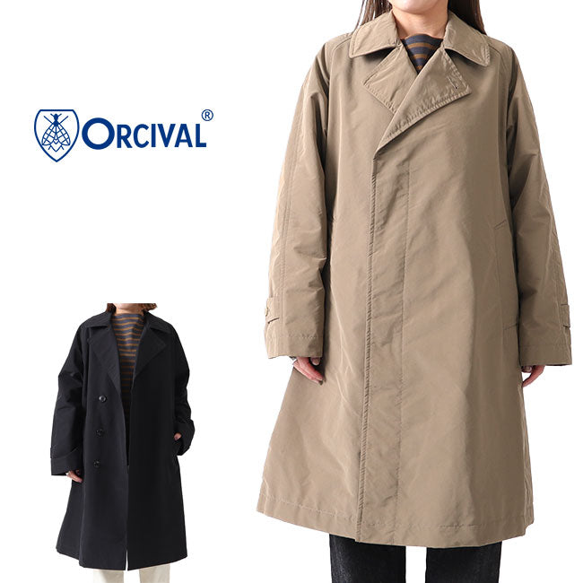 ORCIVAL オーシバル メモリータフタ インサレーション チェスターコート RC-8009 NPT ロングコート (レディース)