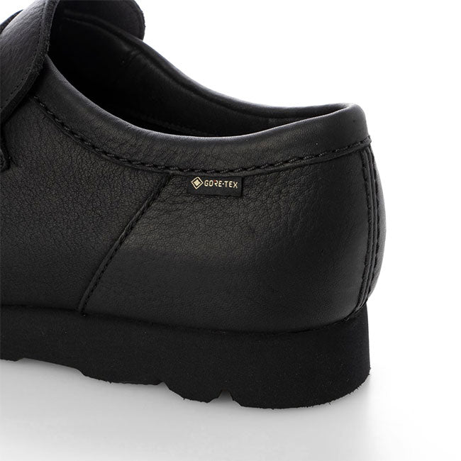 CLARKS クラークス Wallabee Loafer GTX ワラビー レザー ローファー ゴアテックス 26178185 黒 ブラック メンズ