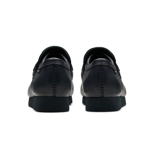 CLARKS クラークス Wallabee Loafer GTX ワラビー レザー ローファー ゴアテックス 26178185 黒 ブラック メンズ