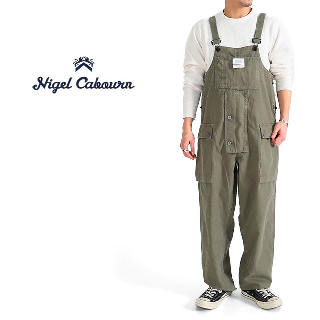 Nigel Cabourn LYBRO ナイジェルケーボン ライブロ ナバル オーバーオール 803813-50520 サロペット (メンズ レディース)