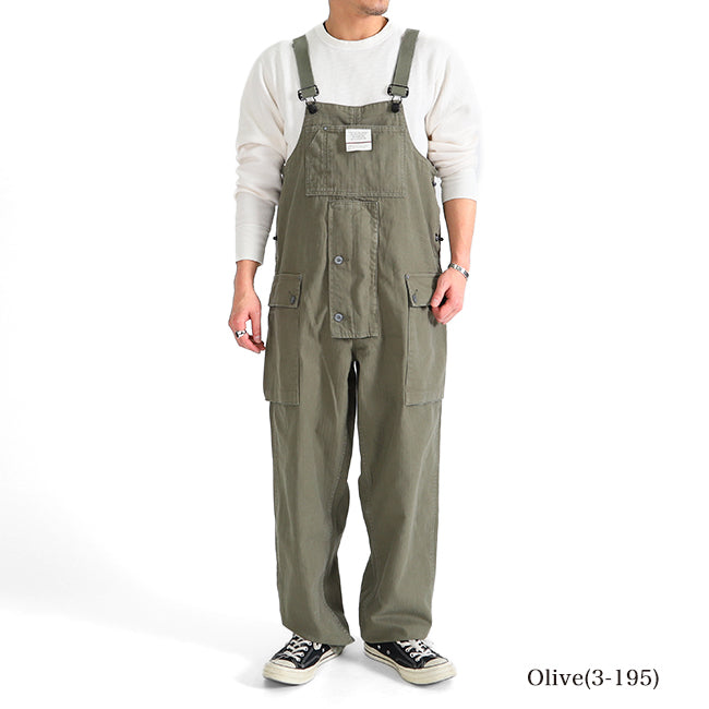Nigel Cabourn LYBRO ナイジェルケーボン ライブロ ナバル オーバーオール 803813-50520 サロペット (メンズ レディース)