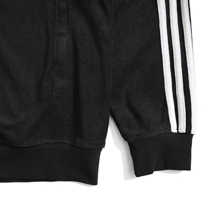日本限定モデル adidas originals アディダス オリジナルス パイル地 トラックトップ ジャージ JX8971 黒 ブラック メンズ レディース