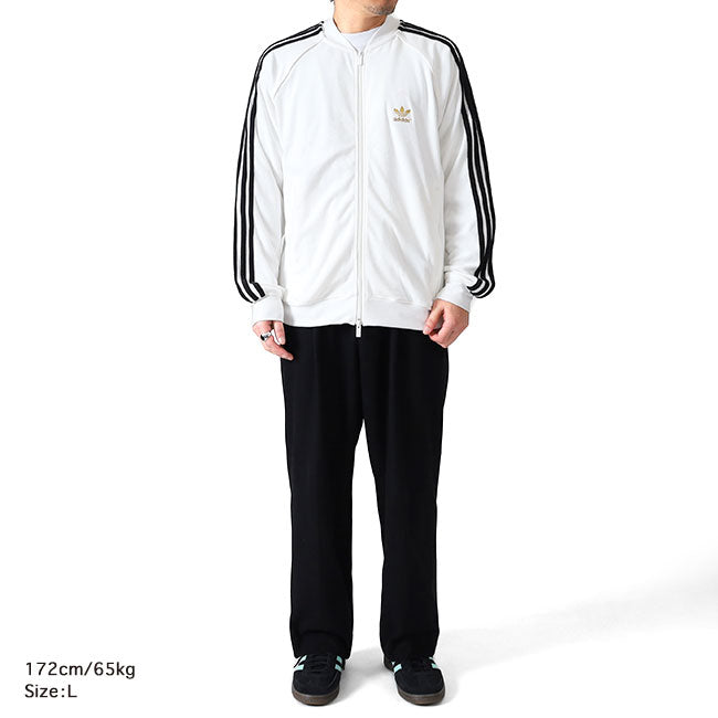 日本限定モデル adidas originals アディダス オリジナルス パイル地 トラックトップ ジャージ JX8972 白 ホワイト メンズ レディース
