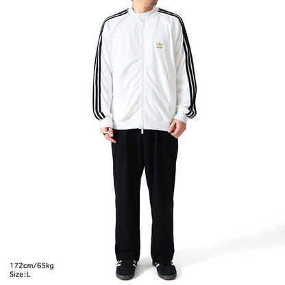 日本限定モデル adidas originals アディダス オリジナルス パイル地 トラックトップ ジャージ JX8972 白 ホワイト メンズ レディース