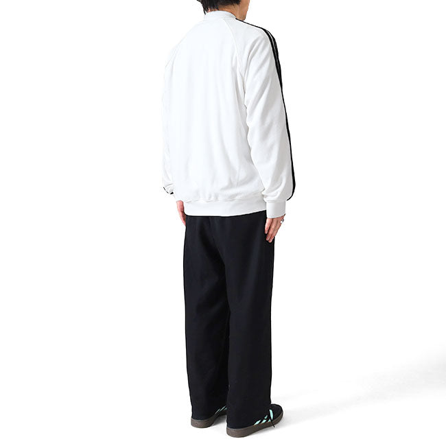 日本限定モデル adidas originals アディダス オリジナルス パイル地 トラックトップ ジャージ JX8972 白 ホワイト メンズ レディース