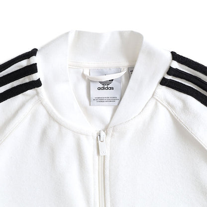 日本限定モデル adidas originals アディダス オリジナルス パイル地 トラックトップ ジャージ JX8972 白 ホワイト メンズ レディース