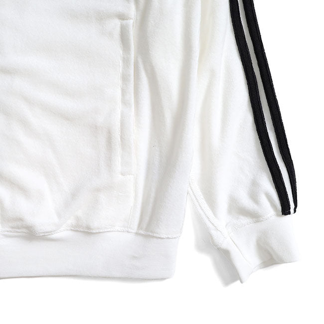 日本限定モデル adidas originals アディダス オリジナルス パイル地 トラックトップ ジャージ JX8972 白 ホワイト メンズ レディース