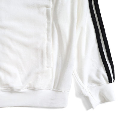 日本限定モデル adidas originals アディダス オリジナルス パイル地 トラックトップ ジャージ JX8972 白 ホワイト メンズ レディース