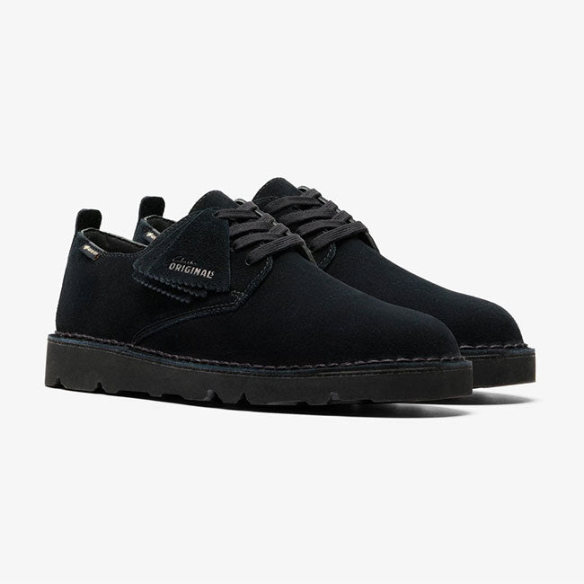 CLARKS クラークス DSRTLondon GTX デザートロンドン ゴアテックス スエードシューズ 26182699 黒 ブラック メンズ レディース