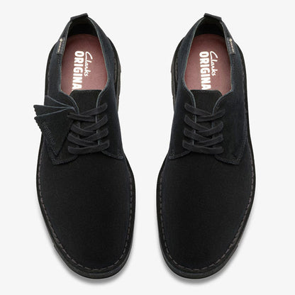 CLARKS クラークス DSRTLondon GTX デザートロンドン ゴアテックス スエードシューズ 26182699 黒 ブラック メンズ レディース
