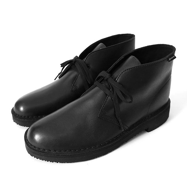 CLARKS クラークス Desert BT GTX デザートブーツ ゴアテックス レザーブーツ 26182806 黒 ブラック メンズ レディース