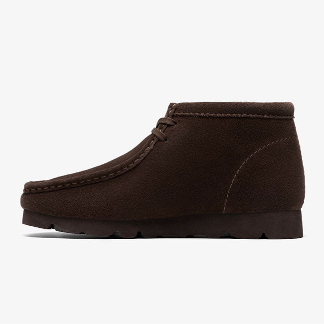 CLARKS クラークス Wallabee BT GTX ワラビーブーツ ゴアテックス スエードレザー モカシンシューズ 26183075 ブラウン 茶色 ブーツ メンズ レディース